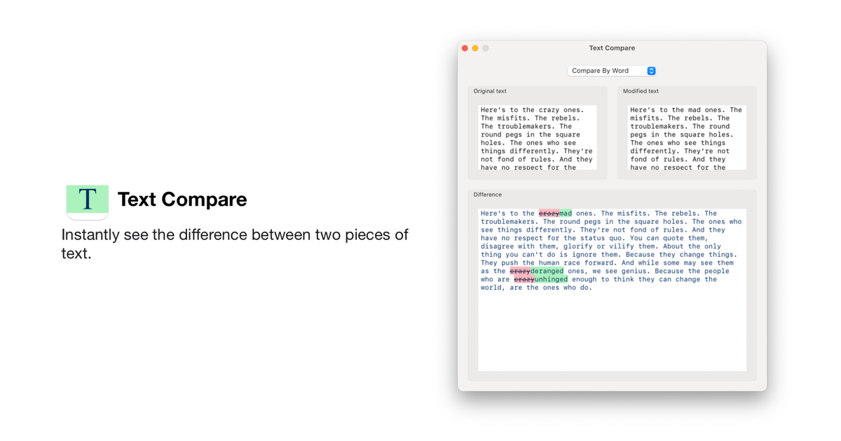 macos text compare